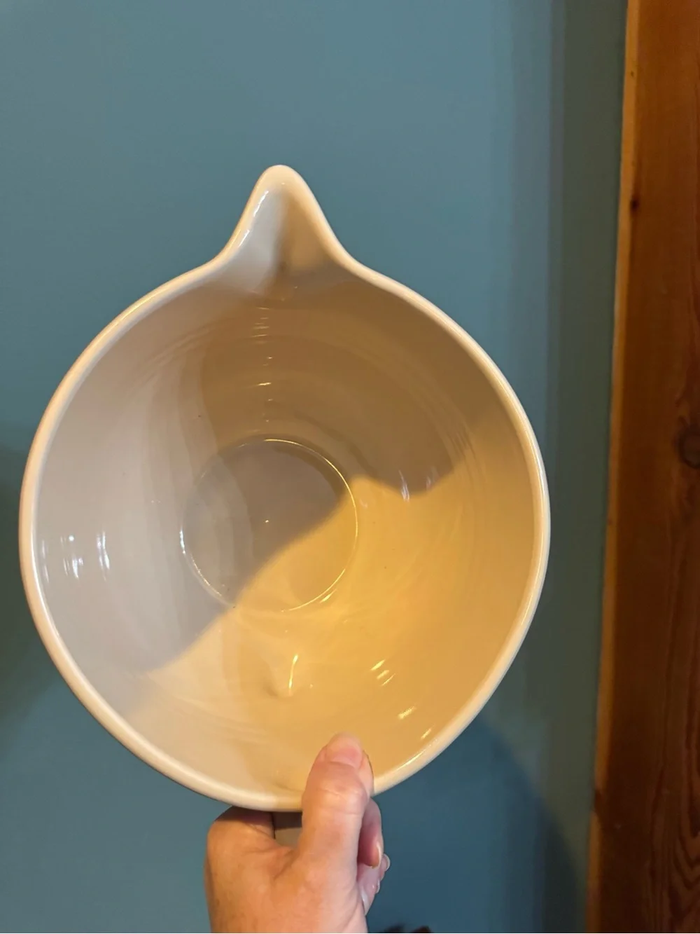NWT Le Creuset Stoneware Signature Batter Bowl in Flint Gray Ombré